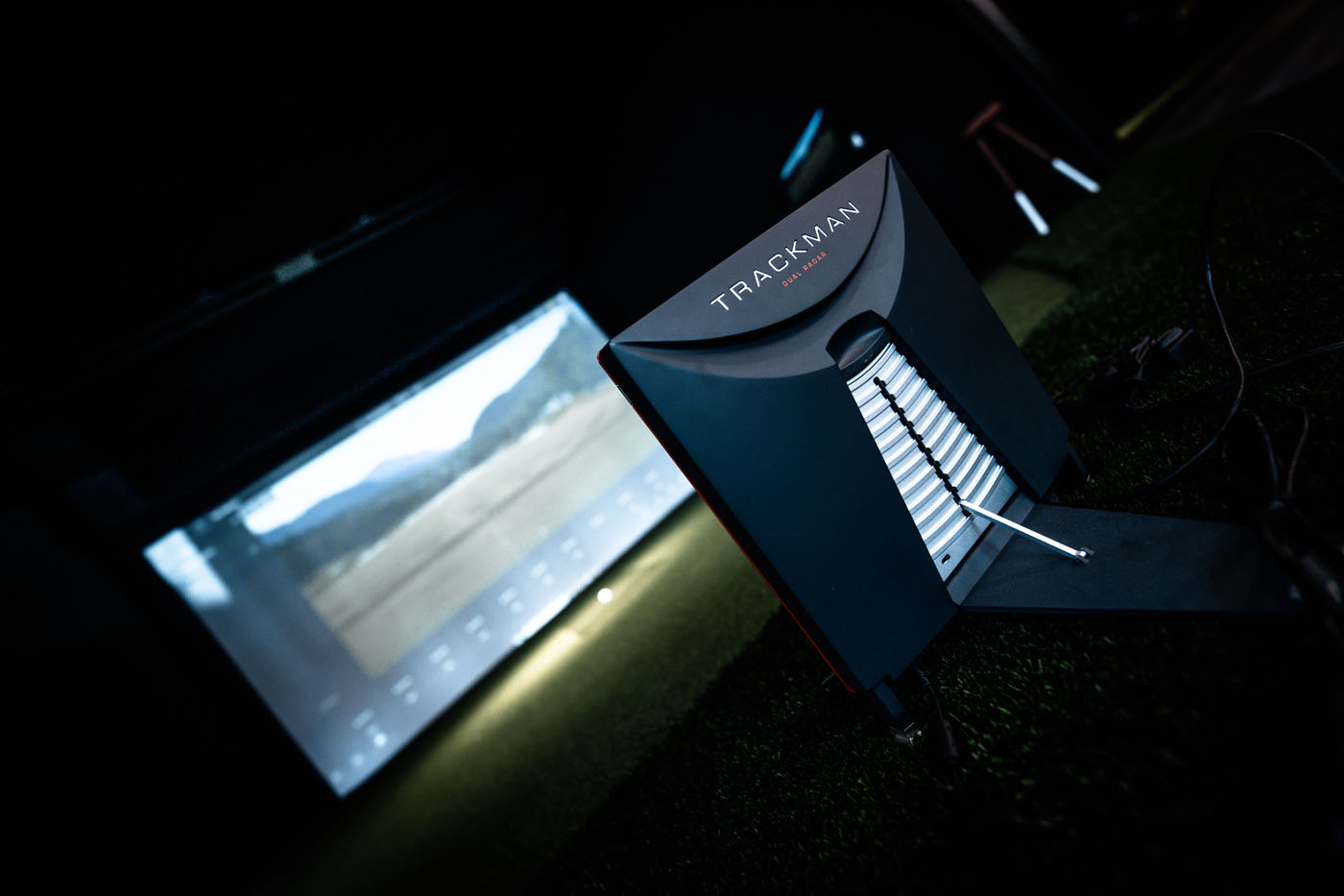 Tee Box Tee Box. Trackman Golf Simulator