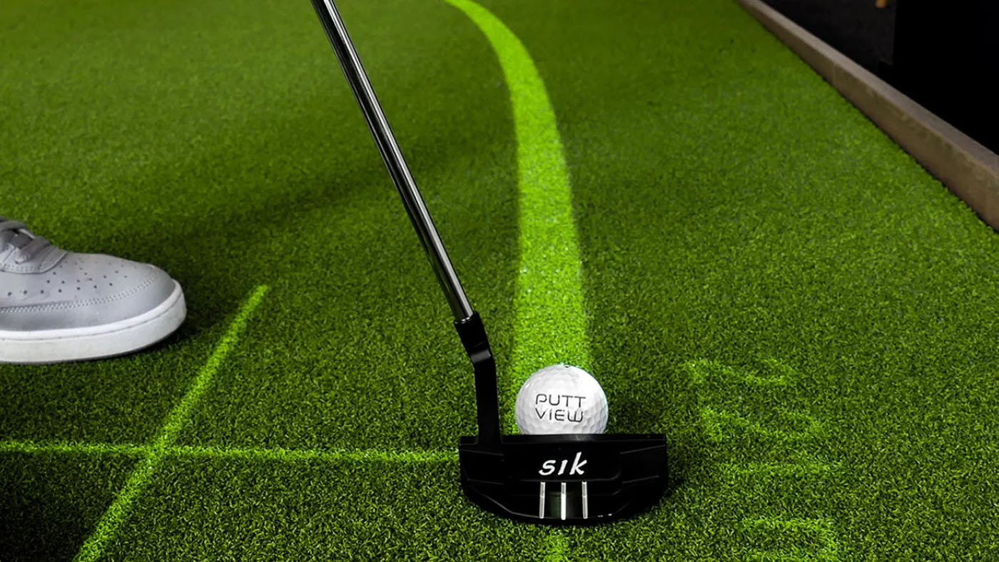 A close up shot of Tee Box Kaysville Puttview.