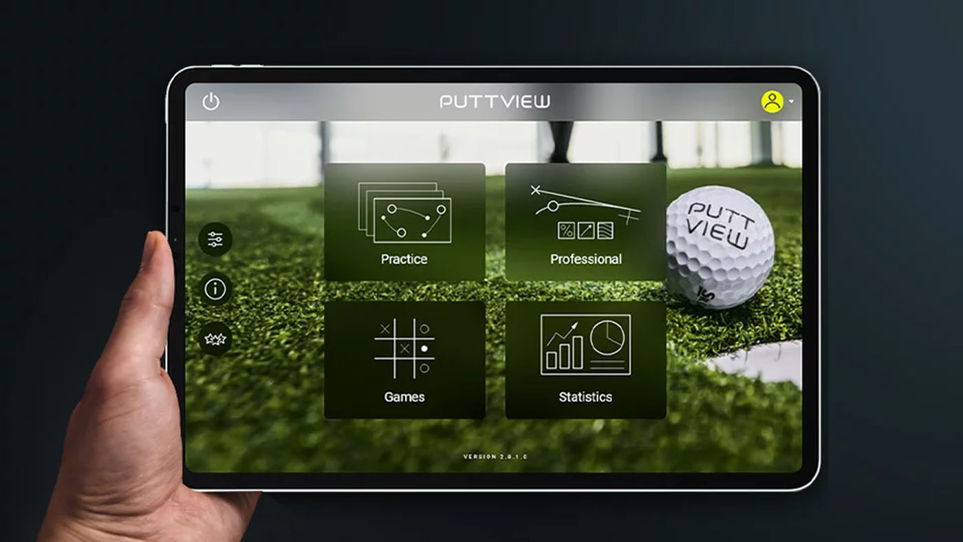 Close up of Tee Box Kaysville puttview tech.