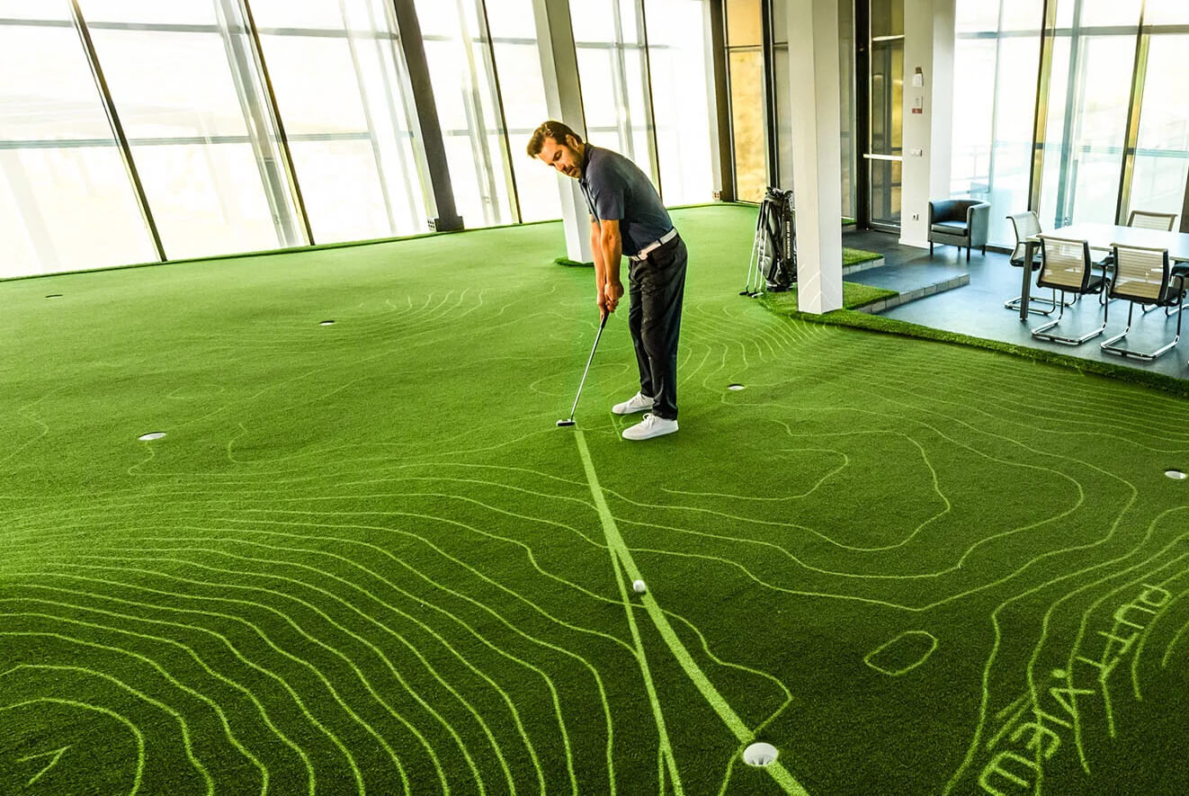 Tee Box member using Puttview technology.